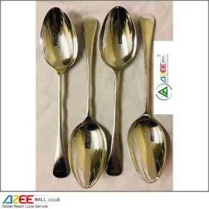 Antique Silver Plated Countess Large Spoons Set by Rogers