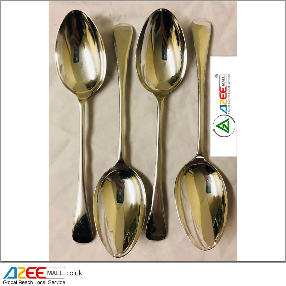 Antique Silver Plated Countess Large Spoons Set by Rogers