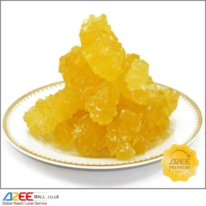 Saffron Rock Candy 400g | Nabat Sugar Crystals | Saffron Sweetener for Tea & Coffee