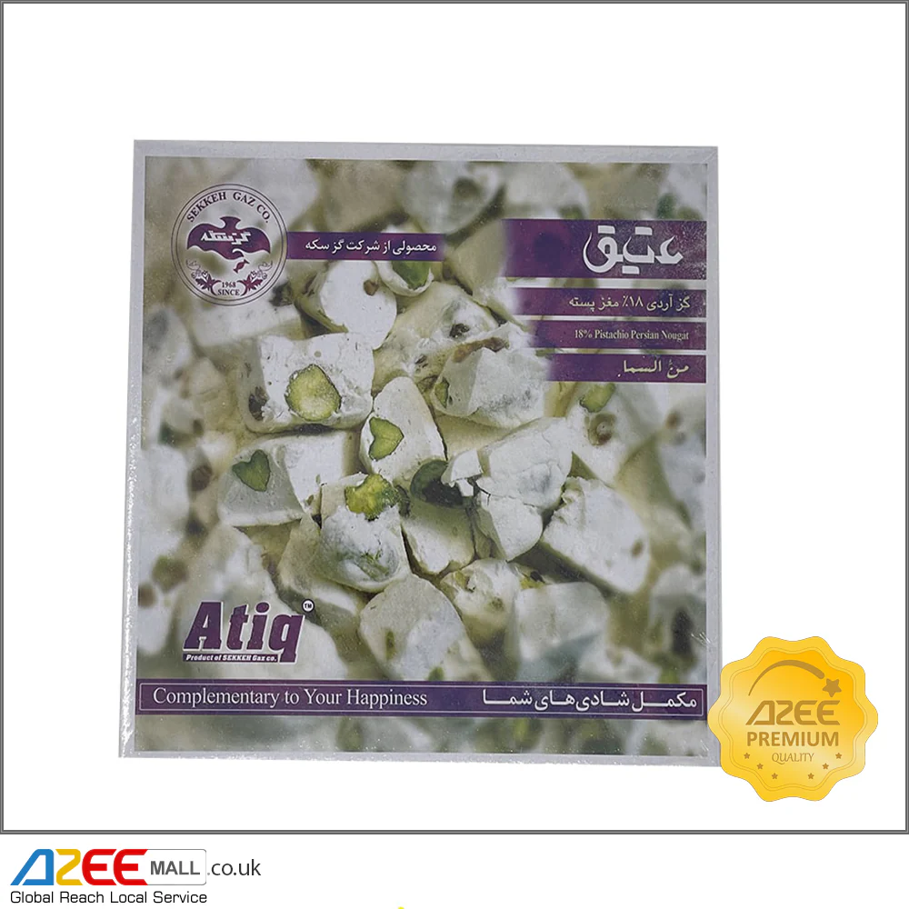 Gaz Candy Nougat with 18% Pistachio (In Wheat Flour), 450g