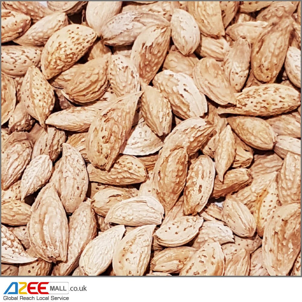 Raw Almonds In Shell 200g – Special Easy Crushed, Natural, Premium Quality